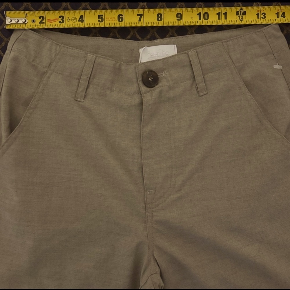 Tan Wide Leg High-Waisted Pants - Picture 2 of 5